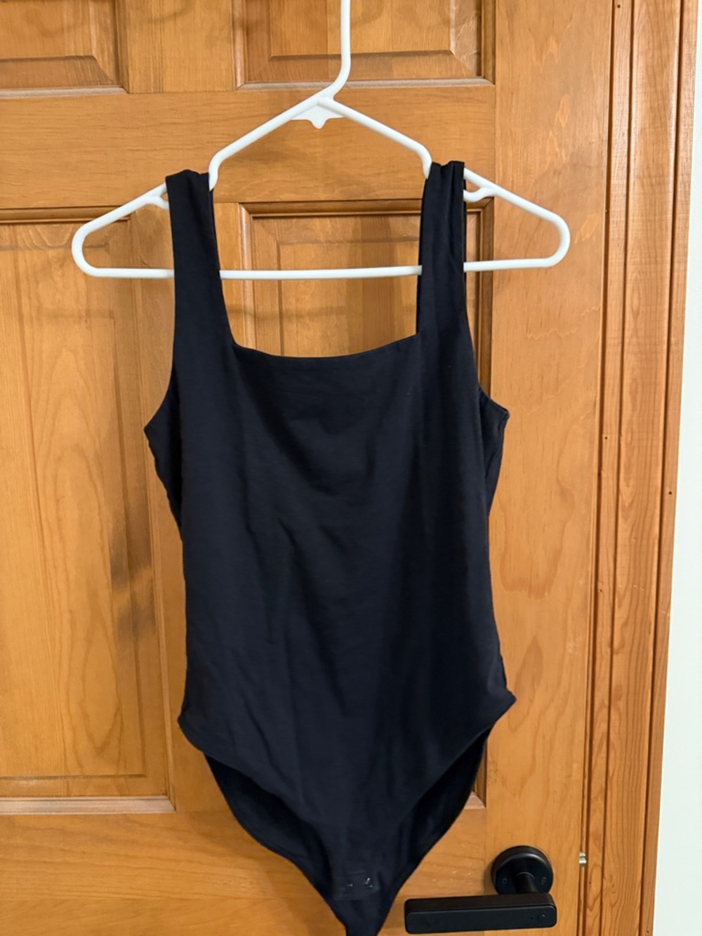 Old Navy Black Scoop Neck Bodysuit